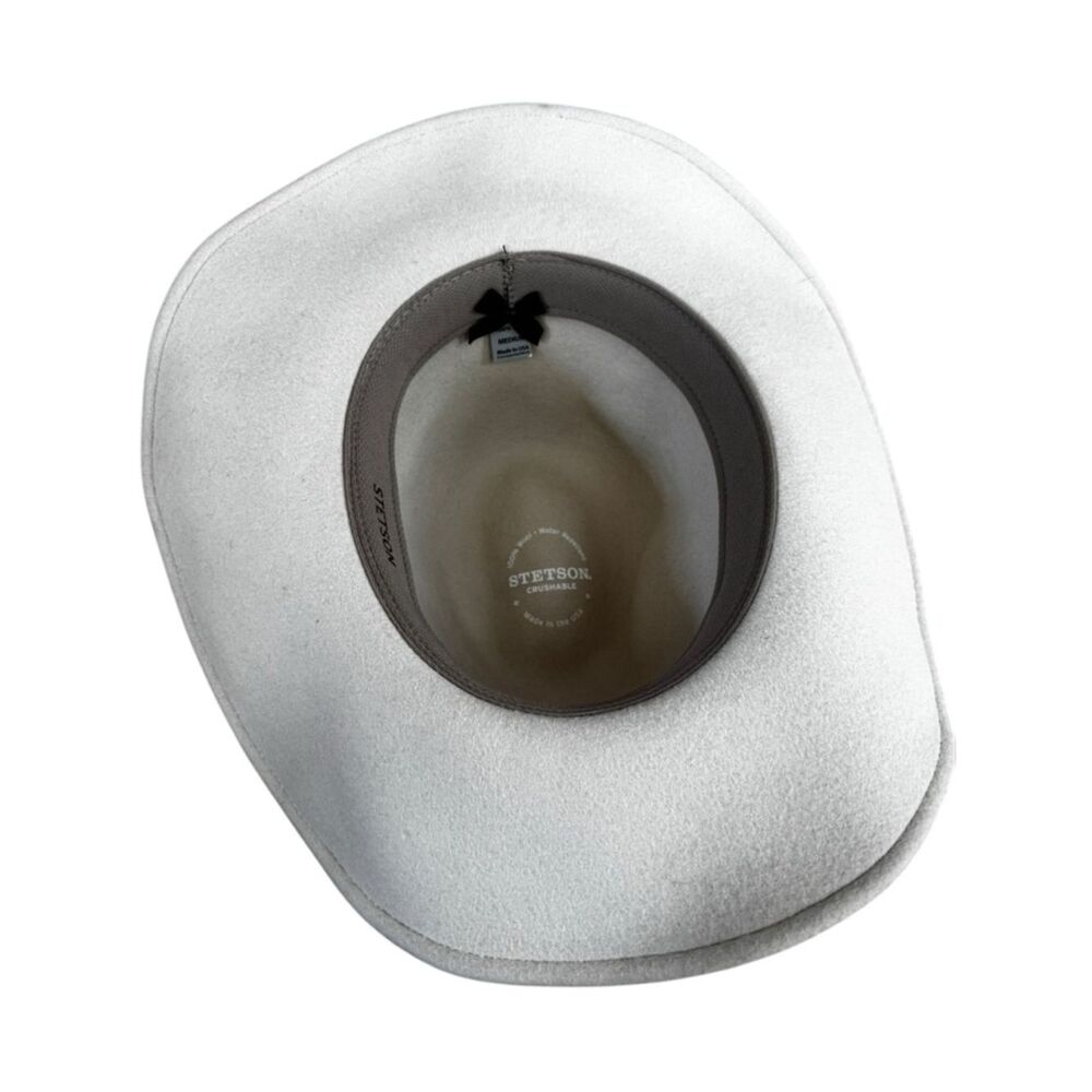 Stetson Gus Crushable Hat in Silverbelly Unisex M - Picture 5 of 8